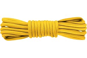 Kilter Premium Strong Round 4mm Shoelaces for Hiking, Outdoor Work, Steel Toe Cap, Walking Boots, Shoes & Fashion Trainers