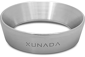 X XUNADA XUNADA 58mm Espresso Dosing Funnel, Precision Stainless Steel Coffee Dosing Ring, Works with all 58mm Portafilters