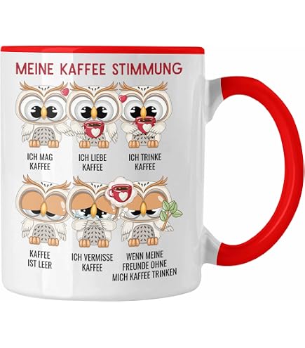 „Mir Reichts Ich Geh Schaukeln“ Tasse – Mit Eulen-Spruch, Beidseitig Bedruckt, Spülmaschinenfest – Lustiges Geschenk