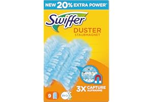 Swiffer Duster Recharges, 9 Recharges Plumeau, Parfum Febreze, Plumeau Attrape-Poussière [Ancienne Version]