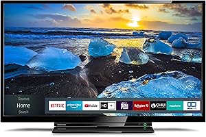 Toshiba 32L3163DAS 32 Zoll Fernseher / Smart TV (Full HD, HDR, Triple-Tuner) - 6 Monate HD+ inklusive, Schwarz