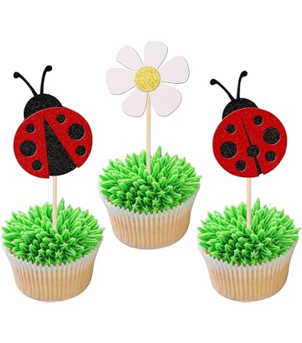 Cake Toppers Flaggen Schönheit Schmetterling DIY C Produktbild-Vorschau 9