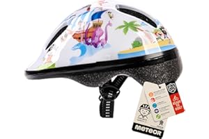 METEOR Casque Vélo Enfant VTT et VTC Unisexe Casque de Cyclisme de Réglable de Sport pour BMX Skate Scooter Patines Conçu pour la Sécurité des Utilisateur