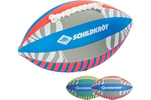 ‎SCHILDKRÖT Schildkröt® Neopren American Football, Größe 6, 26,5 x 15 cm, farblich Sortiert, griffige Textile Oberfläche, salzwasserfest, ideal für Strand & Garten, 970345