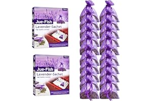 Horypt Sacchetti di Lavanda per Tarme, 10/20/30/50 Pezzi Deodoranti per Guardaroba alla Lavanda, Fiori di Lavanda Essiccati Antitarme, Bustine Profumate alla Lavanda per Armadi E Cassetti