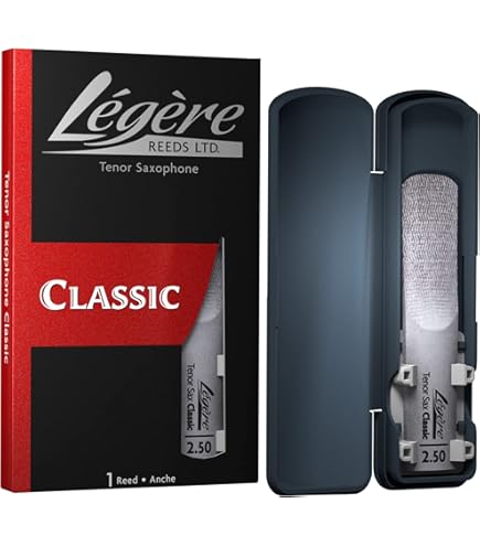 Légère Signature Altsaxophonblatt – Stärke 2.00, Synthetisches Rohr, Klarer Klang, Inkl. Etui, 30-Tage-Garantie