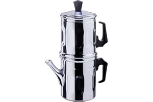 Ilsa CAFFETTIERA NAPOLETANA ALLUM.TZ.3, Alluminio, Silver, 3 Tazze, 250 unità