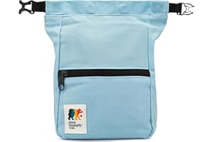 Oso Supply Co - Kulshan Bouldering Bucket, Large Size Chalk Bag for Rock Climbing, Chalk Pot with Magnetic Roll Down Closure, Brush Loop, Zippered Pockets for Climbers