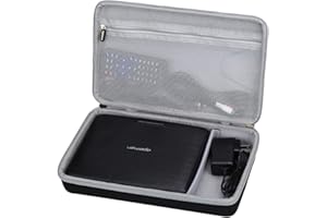 Aproca Hartschalen-Reisetasche für Apeman 19,1 cm (7,5 Zoll) tragbaren DVD-Player