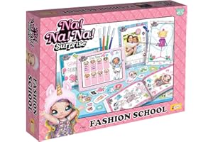 Liscianigiochi - Na Na Na Surprise Fashion School - Escuela de Moda - Juego educativo creativo para niñas a partir de 6 años