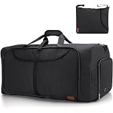 Vogshow 80L Folding Travel Bag | Lightweight with Shoe Compartment, Weekend, Sport, Travel, Men and Women, Carry-on Luggage
