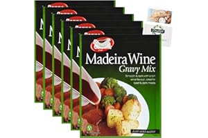 Instant Gravy Mix Bundle with Bonne Cuisine Madeira Wine Gravy Mix 30g 6 Pack + Brightdale Kitchen Booklet