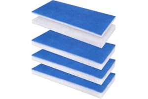 4 Stück Sprühkabinen Filter, AGPtEK Airbrush Sprühkammer Filter Set Airbrush Kabinen Filter Pad, passend für Master, Paasche, Sky Enterprise, Airhobby und andere