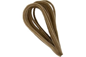 i-mondi® 15 pfeifenreiniger pfeifenputzer bunt zum basteln in cappuccino 50cm lang Ø 8mm Chenilledraht Biegeplüsch pipe cleaner