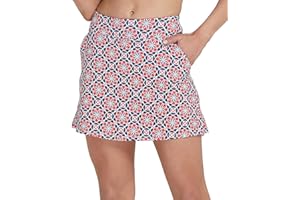 Westkun-Jupe de Golf Mini Skort pour Fille/Femme Activité Sport