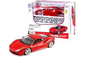 Bburago Maisto France - M39131 - Maquette - Ferrari 488 GTB en kit à monter