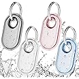Wedosuces Compatible with Samsung Smart tag 2 Case 4 Pack with Keychain, Clear TPU Scratch and Shock Resistant, Easy to install, for Luggage, Keys, Dog Collar For Smart tag 2 Case