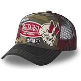 Von Dutch Cap Men and Women, Trucker Cap Patches, Adjustable