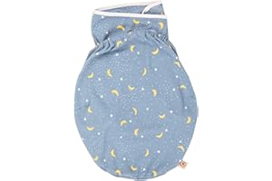 Ergobaby Sacco Nanna Neonato Estivo e Invernale, Cotone Morbidae, Copertina Design Stellar