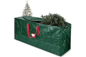 Elex® Christmas Tree Storage Bag Durable Reinforced Carry Handles, Dual Zippered Waterproof Protects from Dust, Moisture & Insect