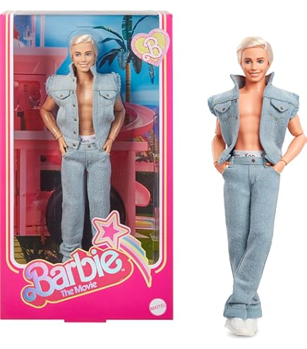 BARBIE LE FILM - POUPÉE KEN EN TENU ICONIQUE | Passe-Temps 3000 BARBIE LE FILM - POUPÉE KEN EN TENU ICONIQUE | Passe-Temps 3000
