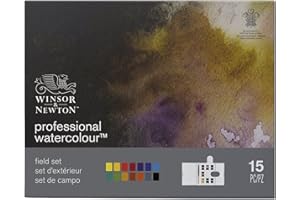 WINSOR & NEWTON Professional Watercolor 14 Mezzi Godet Compact Set
