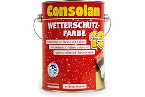 Consolan Wetterschutzfarbe 750ml Braun