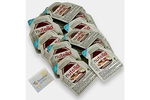 BENEFUX. Nutella Haselnuss Brotaufstrich 12x 15g Mini Portionen aus Holland, zum Frühstück, für Unterwegs, Camping, Festival 180g