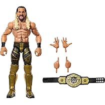 Action Figure WWE Elite Roman Reigns Serie #110 - 15 Cm, 25 Punti Articolazione, Mani Intercambiabili - Foto 5