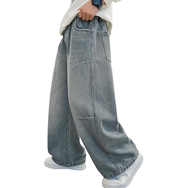 SPeesy Minus Two Cargo Y2K Pantaloni Uomo – Jeans Baggy Vita Alta Con Tasche, Stile Hip Hop Street
