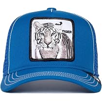 Cappello Trucker Goorin Bros. Per Bambini – Motivo Earn Your Stripes, Nero, Con Chiusura Regolabile