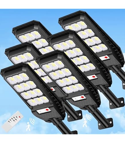 Lampione Solare Esterno 1000W LED - Con Sensore Movimento, Batteria 40000mAh, Telecomando, Impermeabile IP65 - Foto 9