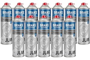 JLM Bremsenreiniger Spray - Effektive Reinigung von Schmutz, Öl und Bremsstaub von Bremsscheiben, Bremsbelägen & Kupplungstei