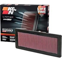 Filtro Aria K&N 33-2360 Lavabile E Riutilizzabile – Compatibile Con Toyota, Scion, Pontiac