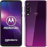 Motorola One Macro (6,2 Inch HD Plus Display, Macro Vision Camera, 64 GB / 4 GB, Android 9.0, Dual SIM Smartphone), Ultraviol