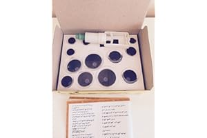 DESERT DRESS Lot de 12 ventouses de thérapie - Pour les mains sèches et humides - Pour la santé arabe