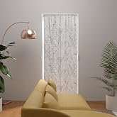 Soleil D'Ocre Dolly Voile Pour Porte-Fenêtre Blanc 90x200 Cm Lot De 2 - Prêt à Poser