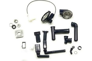 Franke Sink Outflow/Overflow System 3 1/2 Inch Active Kitchen 654/AKX 654 with Integral Drain/Replacement Part/Drain Connection