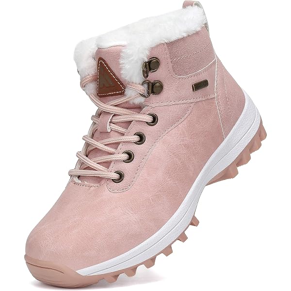 Calzature Bambino Pelle Morbida Stivaletti Bambini FEOYA - Pelle Impermeabile Antiscivolo Con Lacci 21-30 EU Scarpe Bambino Antiscivolo - 11