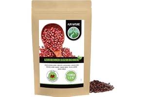 Alpi Nature Adzuki Bönor 1kg, Hela Azukibönor, Adzukibönor, Glutenfria Baljväxter