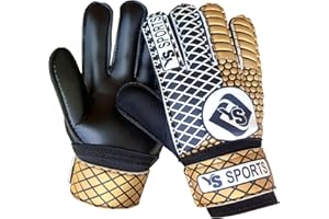 YSCARE Sports Football Gants de Gardien de But de Football pour garçons, Enfants, Jeunes Gants d'entraînement de Football avec Paume Super adhérente