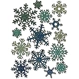 Sizzix 661599 Thinlits Die Set, Paper Snowflakes, Mini by Tim Holtz (14-Pack),,