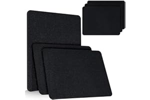HUAMIRRA Patch Tissu Autocollant, Reparatur von Vorhängen, Tissu Autocollant, pour Canapés, Sièges de Voiture, Chaises de Bureau, Têtes de Lit, Rideaux, Artisanat,Réparer les trous, Noir