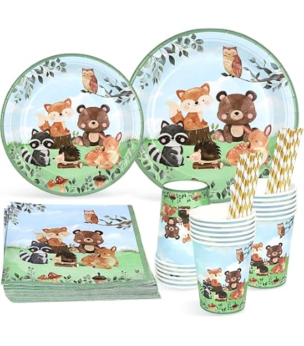 Cupcake-Topper Mit Fuchs-Motiv – 24 Stück, Waldfuchs Deko Für Babyparty & Geburtstag