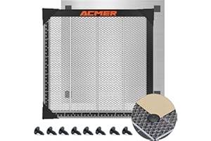ACMER Lit laser en nid d'abeille, table de travail en nid d'abeille avec panneau en aluminium, table de découpe pour machine de découpe pour graveur laser, dissipation rapide de la chaleur et