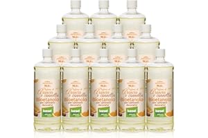 KieselGreen Bioethanolo 12 x 1 litro con Fragranza per Caminetto a Etanolo – Bio-etanolo profumato per Ambienti, molte Fragranze - Profumo per Caminetto a bioetanolo da Interno o da Tavolo