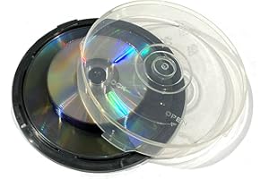 FALCON MEDIA 10 8cm Mini Blank DVD-R Discs with Shiney Silver Surface (Media Code TDK TTG01) Ideal for Mini DVD Camcorders