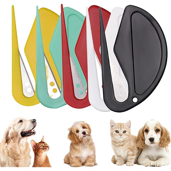 3-teiliger Hundekamm Aus Edelstahl - Für Fellpflege Bei Hunden & Katzen, 19cm Mit Feinen Zinken