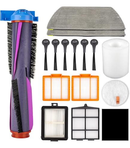 Kit di accessori di ricambio per robot aspirapolvere Shark RV2001WD AV2001WD, spazzola laterale principale, panno per la pulizia prefiltro, per la pulizia del pavimento della cucina domestica