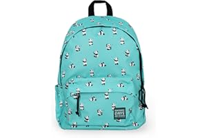 Legami - Zaino Per Scuola My Backpack, Cartella Scuola Foderata e Imbottita, Chiusura a Zip, Tasca Interna per Laptop e Tablet, Utilizzabile per viaggiare 32 L, 35 x 45 x 20 cm